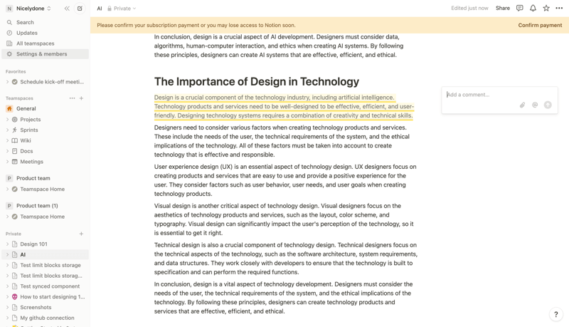 Notion
			        ux ui design