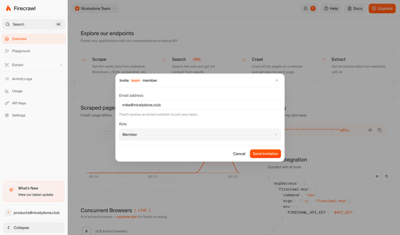 Firecrawl
			     ux ui design