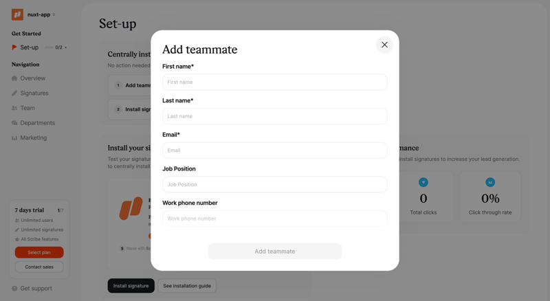 Scribe
			         ux ui design