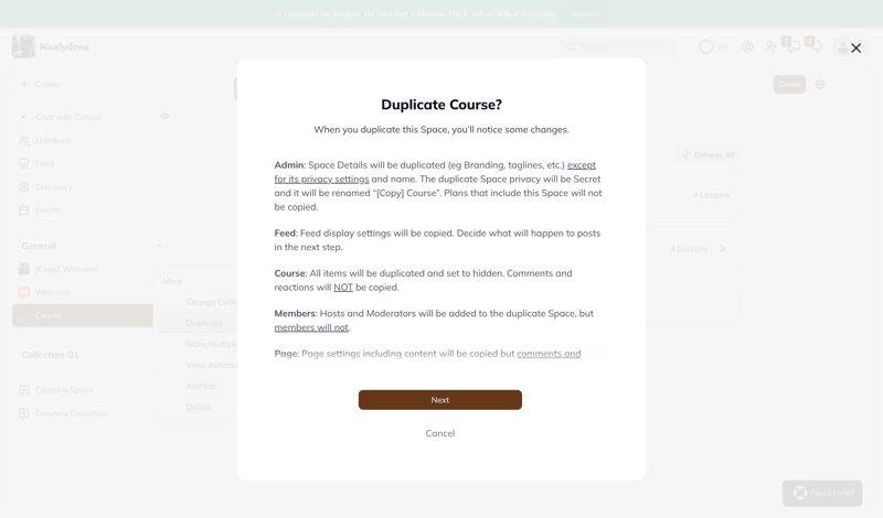 Mighty screen example