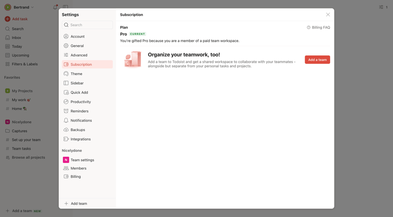 Todoist
			      ux ui design