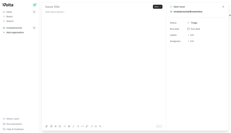 Volta
			          ux ui design