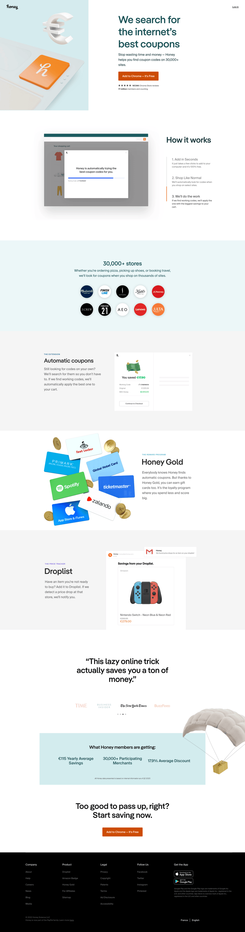 Honey
			    ux ui design
