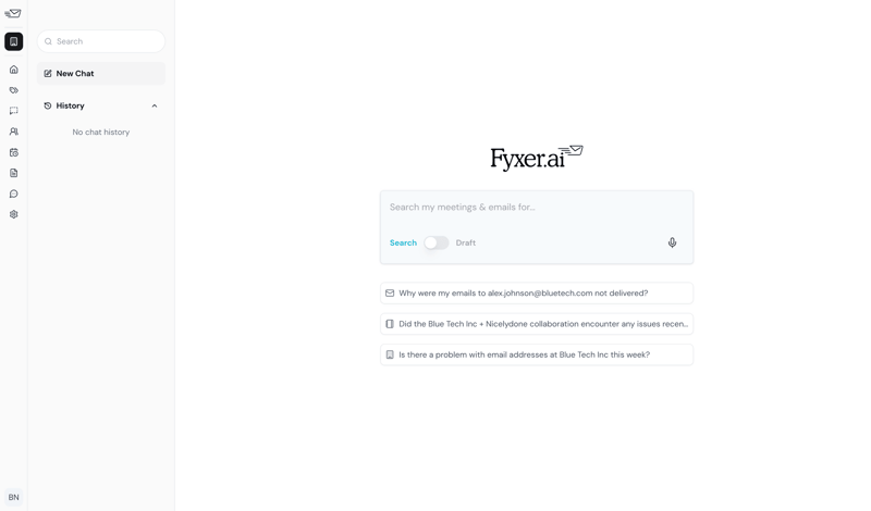 Fyxer screen example