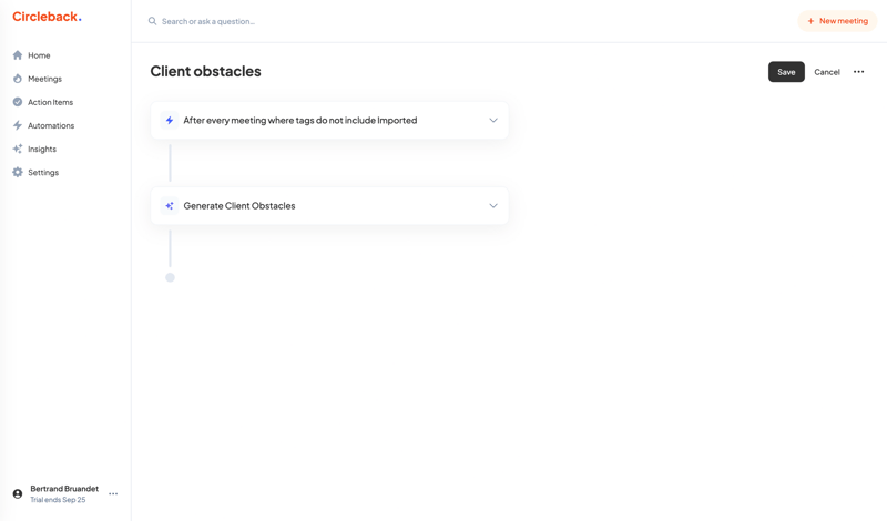 Circleback
			     ux ui design