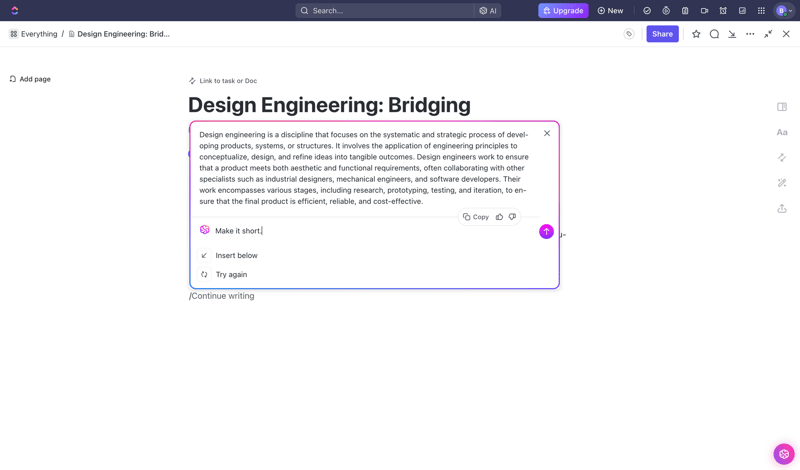 ClickUp
			      ux ui design