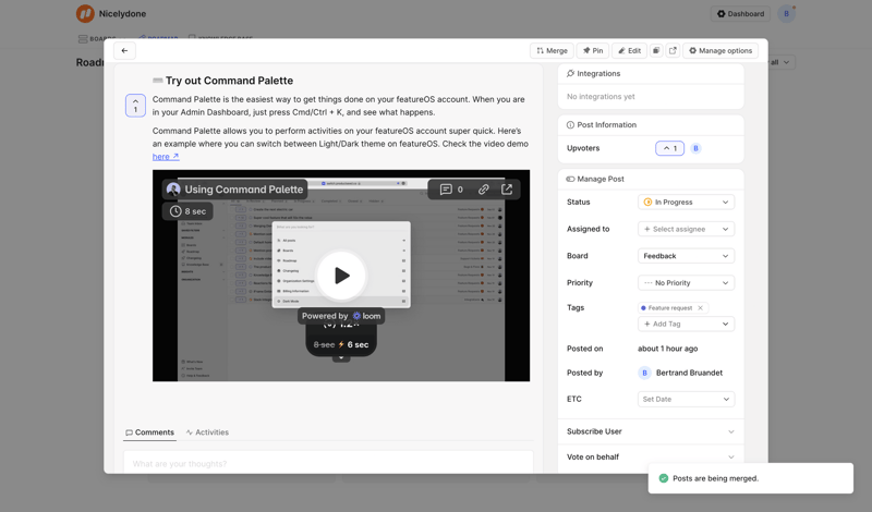 FeatureOS
			  ux ui design