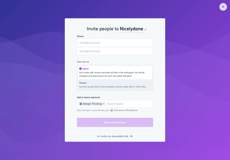 Whimsical
			        ux ui design