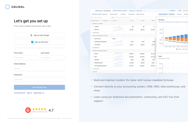 Causal
			             ux ui design