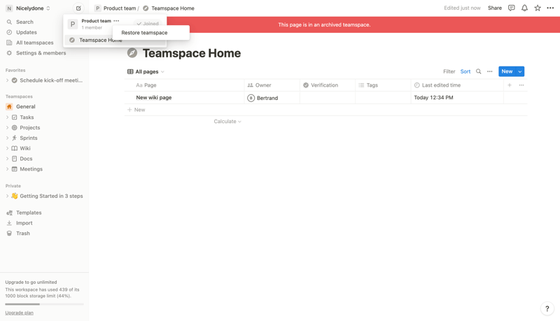 Notion
			        ux ui design