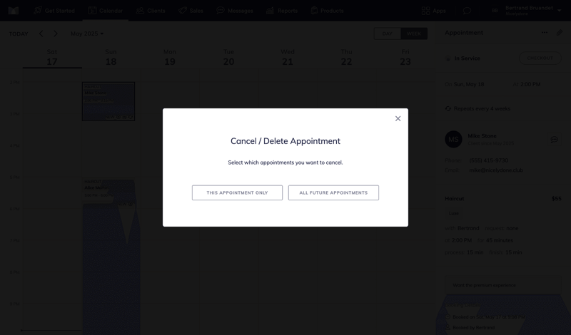 Mangomint screen example