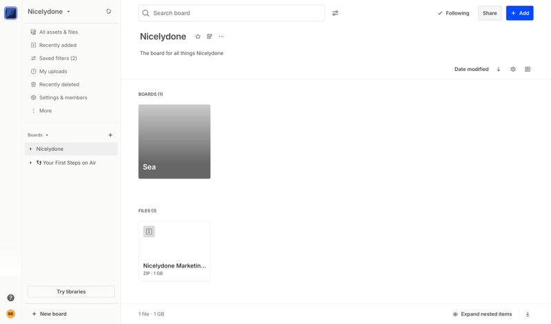 Air
			         ux ui design