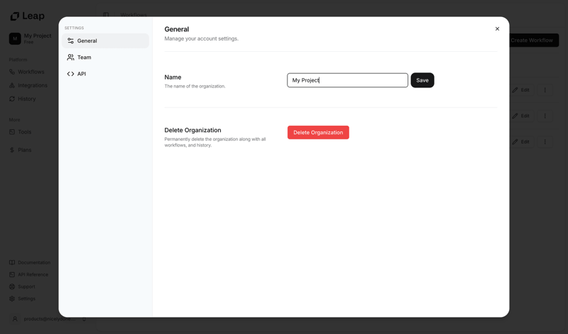 Leap
			   ux ui design