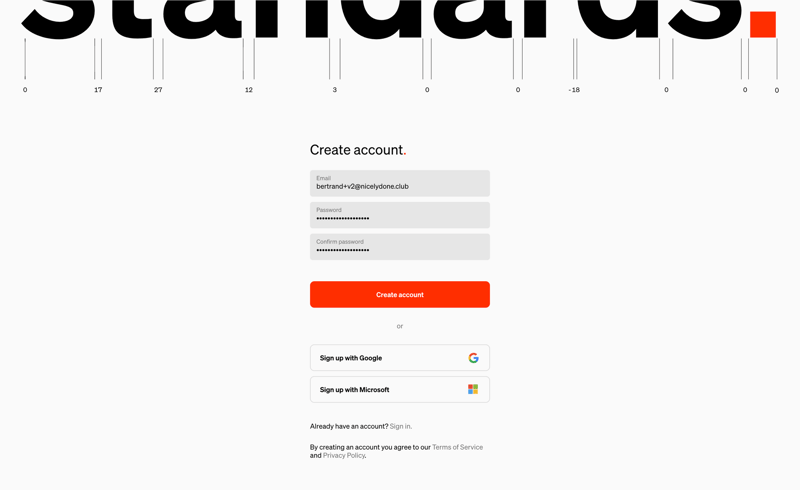 Standards
			       ux ui design
