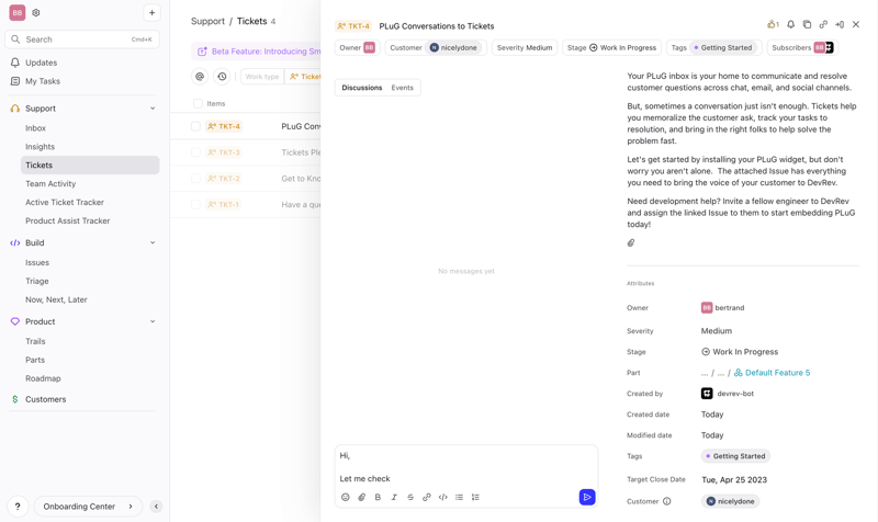DevRev
			          ux ui design