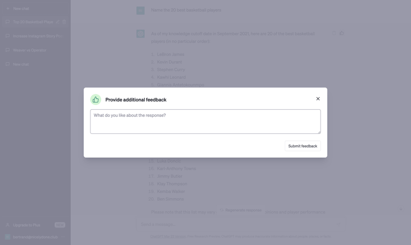 OpenAI
			    ux ui design