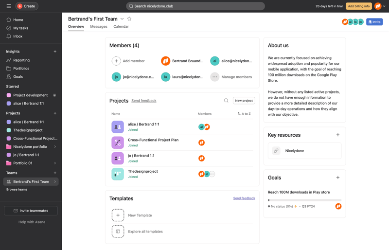 Asana
			                ux ui design
