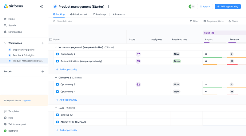 Airfocus
			       ux ui design
