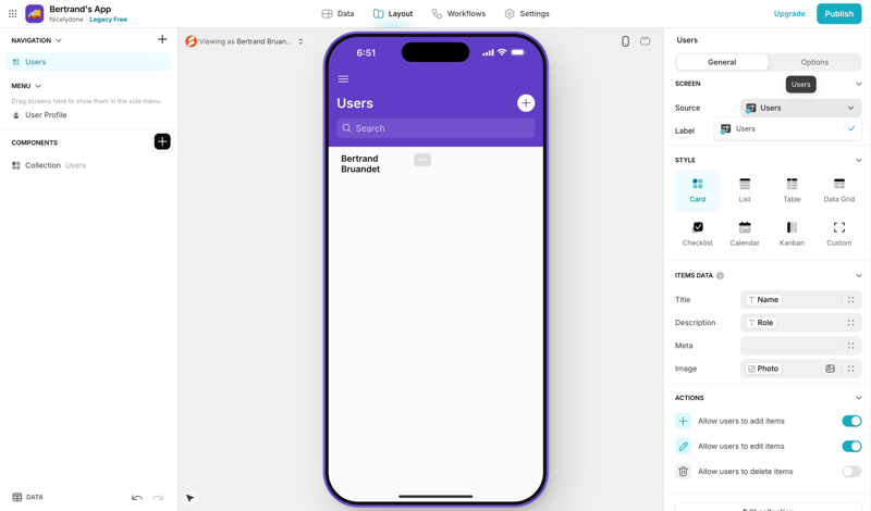 Glide
			     ux ui design