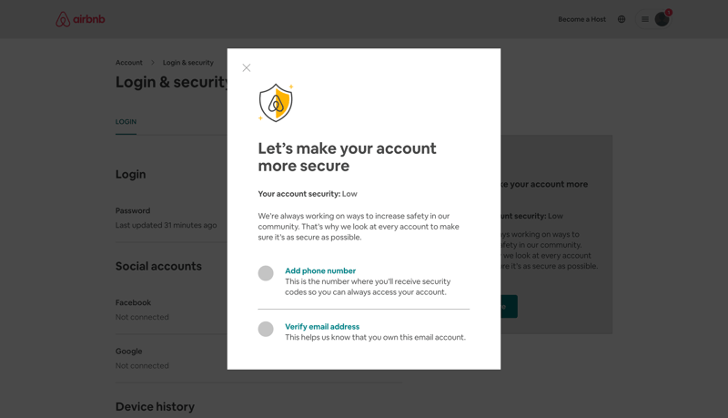 Airbnb
			        ux ui design