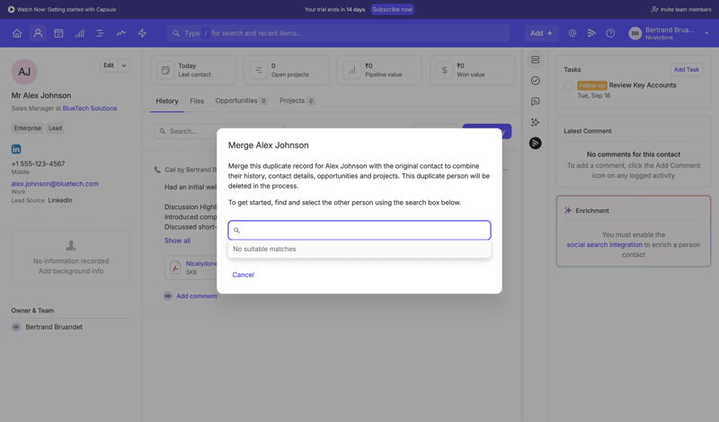 Capsule
			 ux ui design