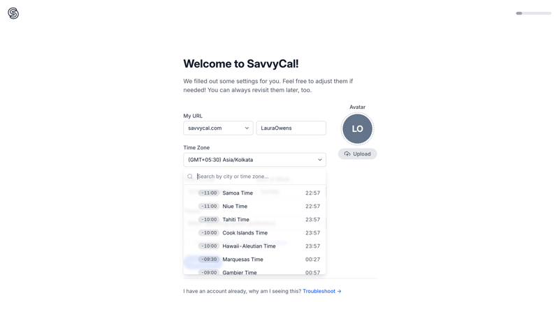 SavvyCal
			        ux ui design