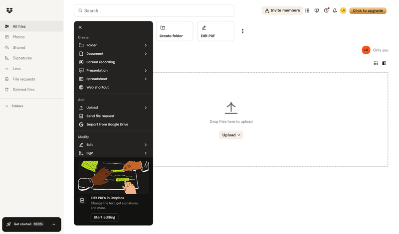 Dropbox
			                      ux ui design