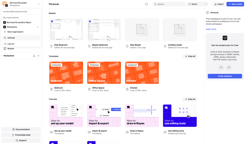 Rayon
			       ux ui design