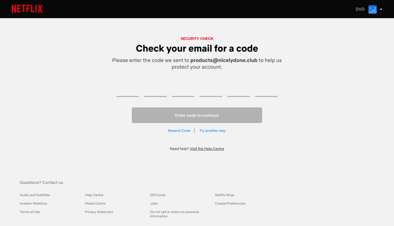 Netflix
			     ux ui design