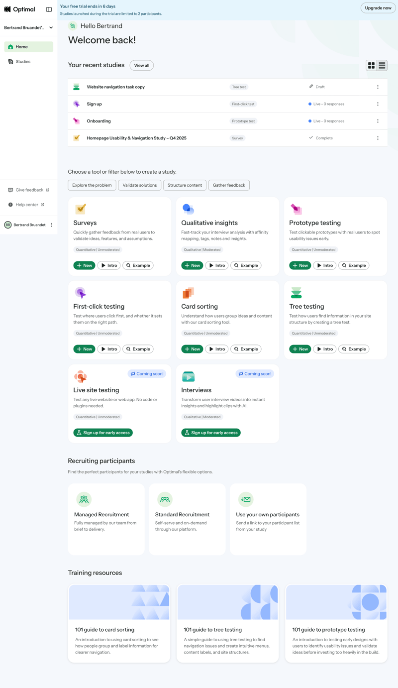 Optimal
			   ux ui design