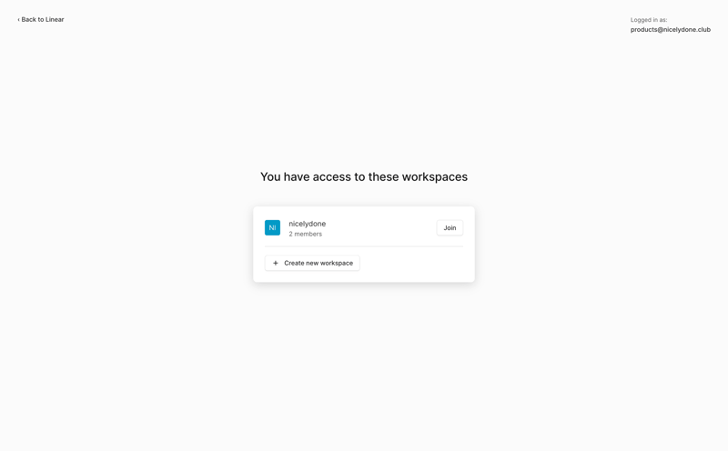 Linear
			     ux ui design