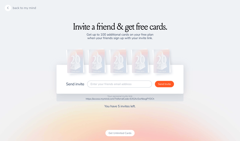 Mymind
			     ux ui design