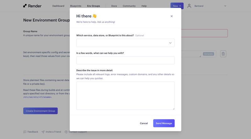 Render
			     ux ui design