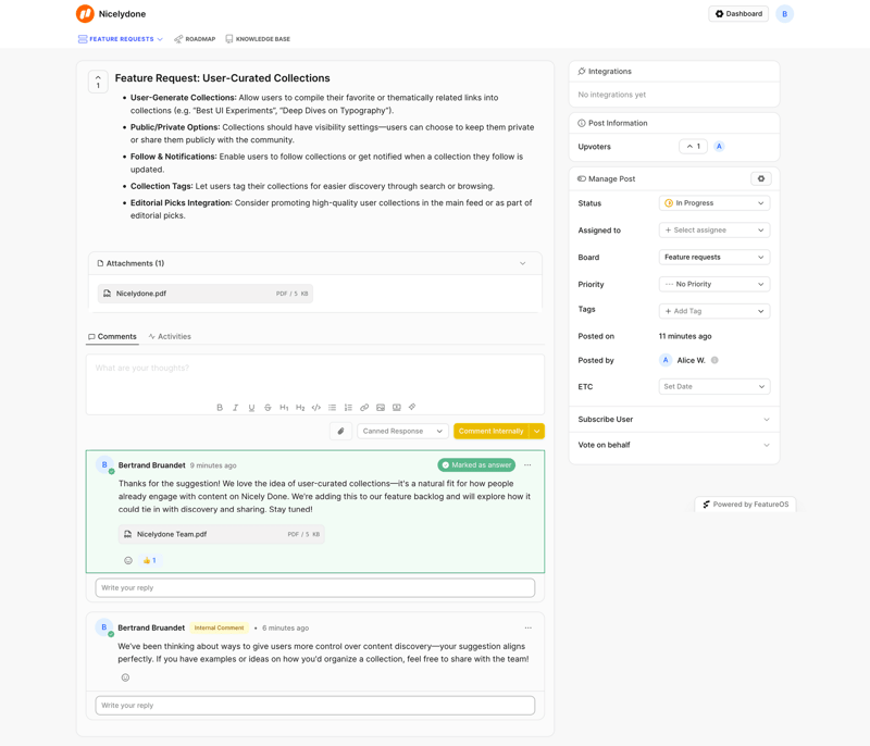 FeatureOS
			    ux ui design