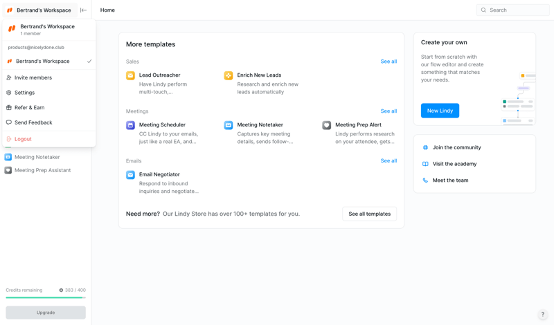 Lindy
			           ux ui design