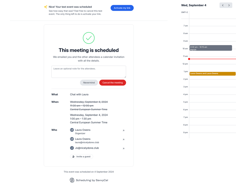 SavvyCal
			         ux ui design