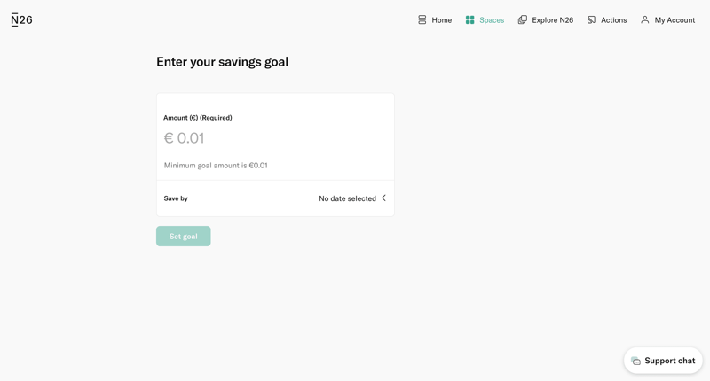 N26
			   ux ui design