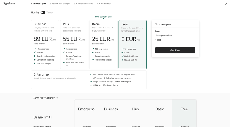 Typeform
			                ux ui design