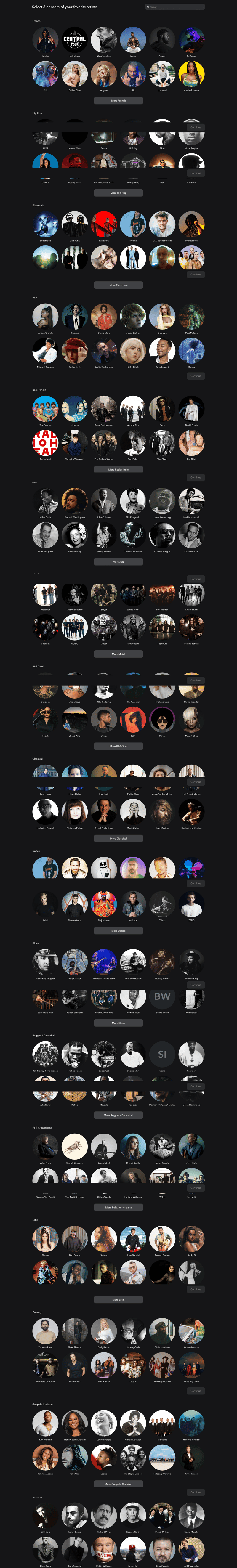 Tidal
			  ux ui design