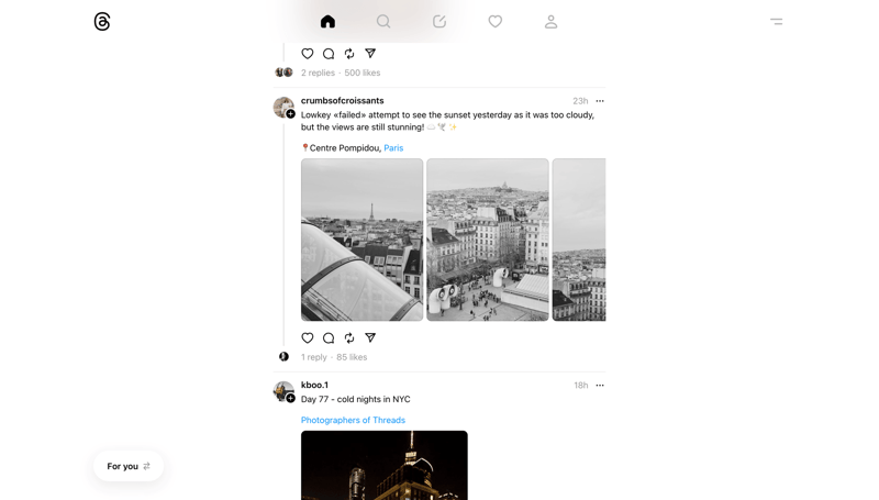 Threads
			        ux ui design
