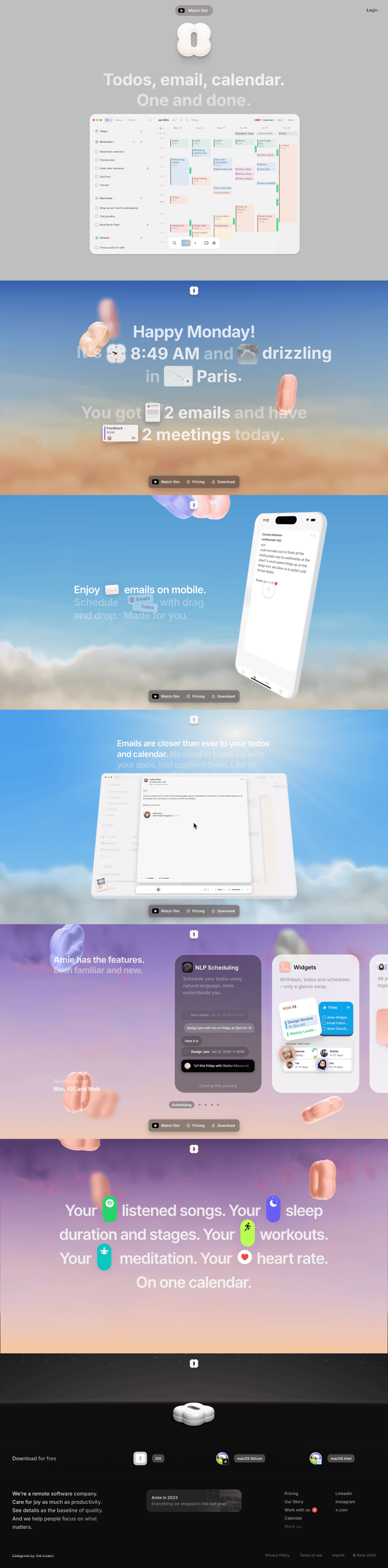 Amie
			     ux ui design