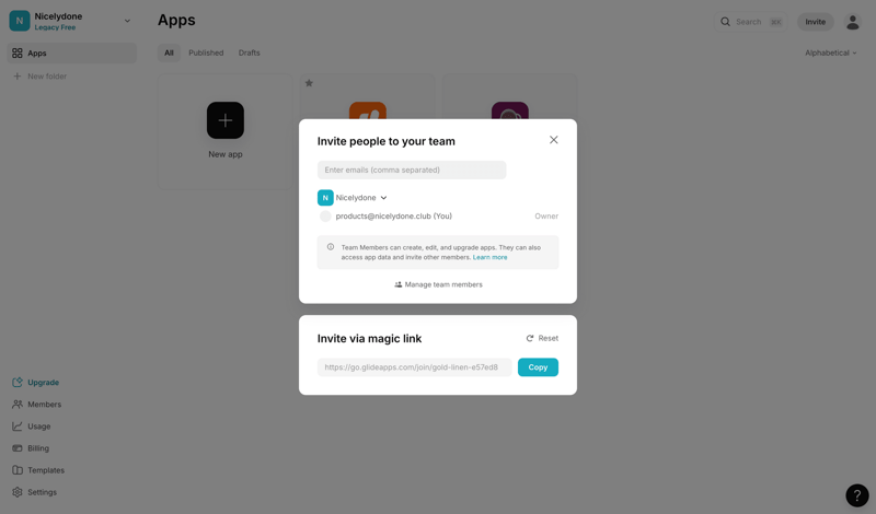 Glide
			   ux ui design