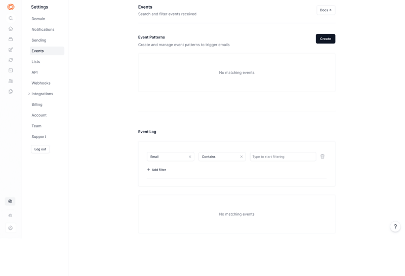 Loops screen example