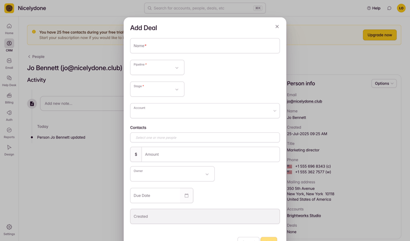 Outseta
			   ux ui design
