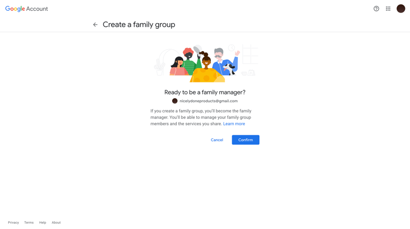 Google Account
			 ux ui design