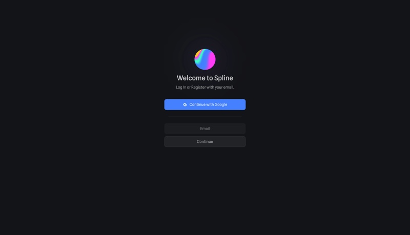 Spline
			          ux ui design
