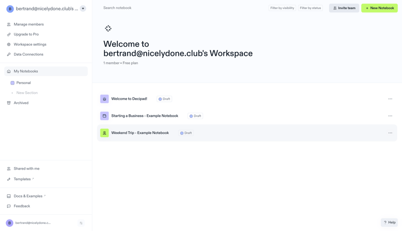 Decipad
			        ux ui design