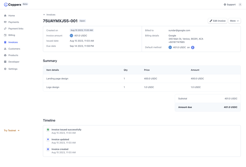 Copperx
			        ux ui design