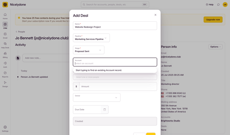 Outseta
			   ux ui design