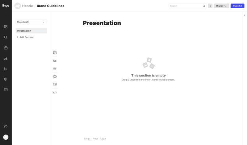 Lingo
			      ux ui design